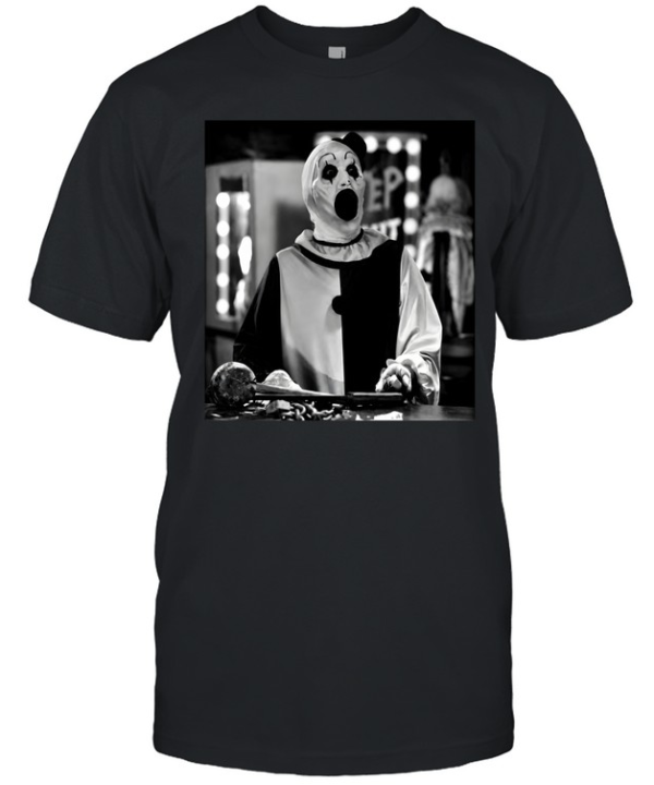 Art The Clown Terrifier Horror Movie Graphic Classic Men's T-shirt