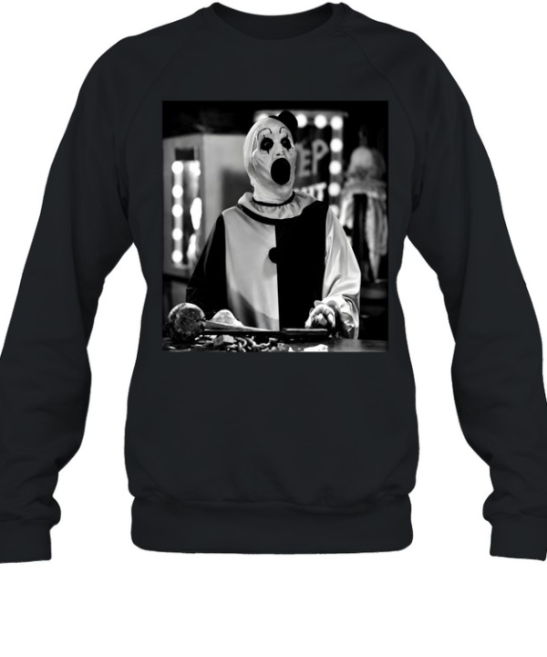 Art The Clown Terrifier Horror Movie Graphic  Unisex Sweatshirt