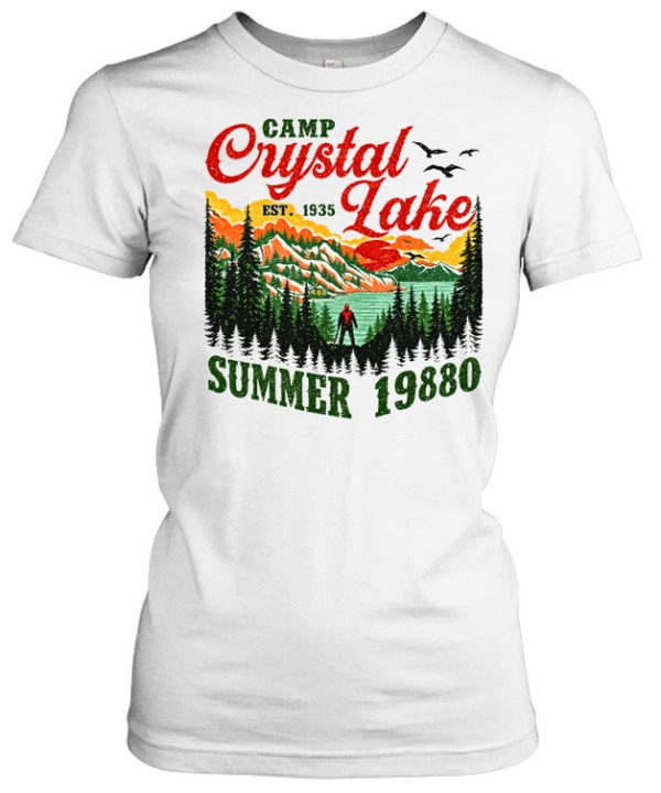 Camp Crystal Lake Summer 1980 Jason Voorhees Friday The 13th  Classic Women's T-shirt