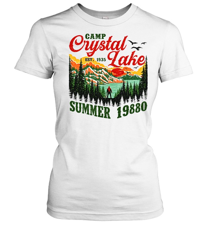 Camp Crystal Lake Summer 1980 Jason Voorhees Friday The 13th Classic Women's T-shirt