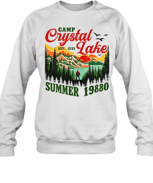 Camp Crystal Lake Summer 1980 Jason Voorhees Friday The 13th Unisex Sweatshirt