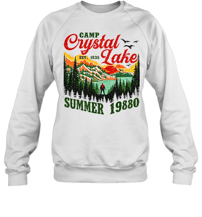 Camp Crystal Lake Summer 1980 Jason Voorhees Friday The 13th Unisex Sweatshirt Camp Crystal Lake Summer 1980 Jason Voorhees Friday The 13th Unisex Sweatshirt