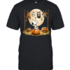 Cute Snoopy Choosing Halloween Costume Slasher Squad Graphic  Classic Men's T-shirt