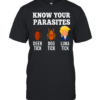 Donald Trump know your parasites deer dog Luna tick  Classic Men's T-shirt