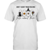 Don't Ghost Your Feelings Talk About Them Cute Ghost Mental Health Halloween  Classic Men's T-shirt