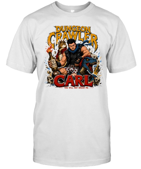 Dungeon Crawler Carl Princess Donut Mongo You Will Not Break Me  Classic Men's T-shirt