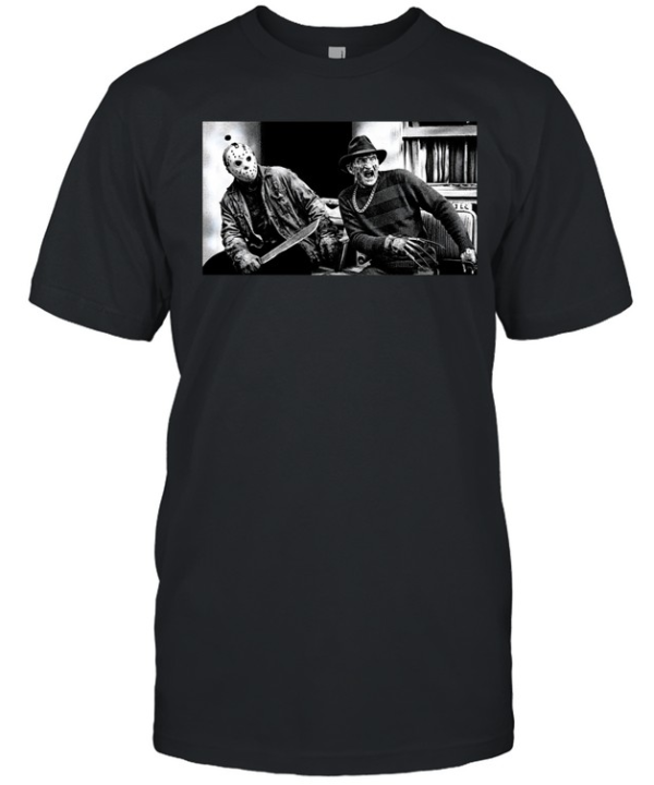 Freddy Krueger Jason Voorhees  Classic Men's T-shirt