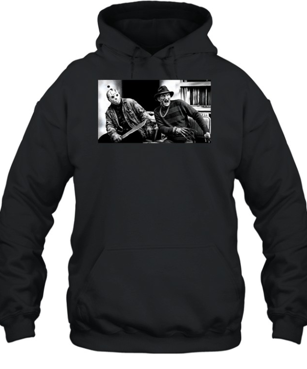 Freddy Krueger Jason Voorhees  Unisex Hoodie