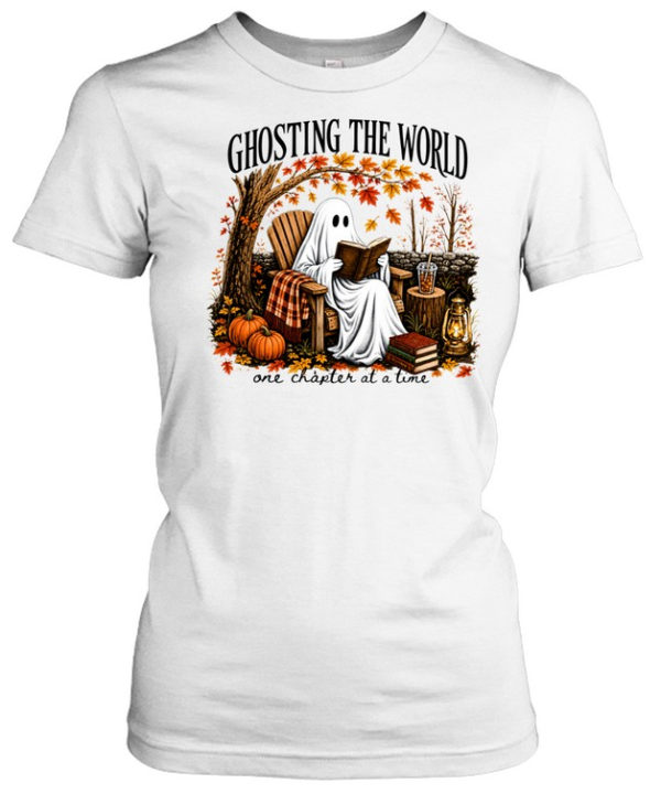 Ghosting The World Sublimation  Classic Women's T-shirt