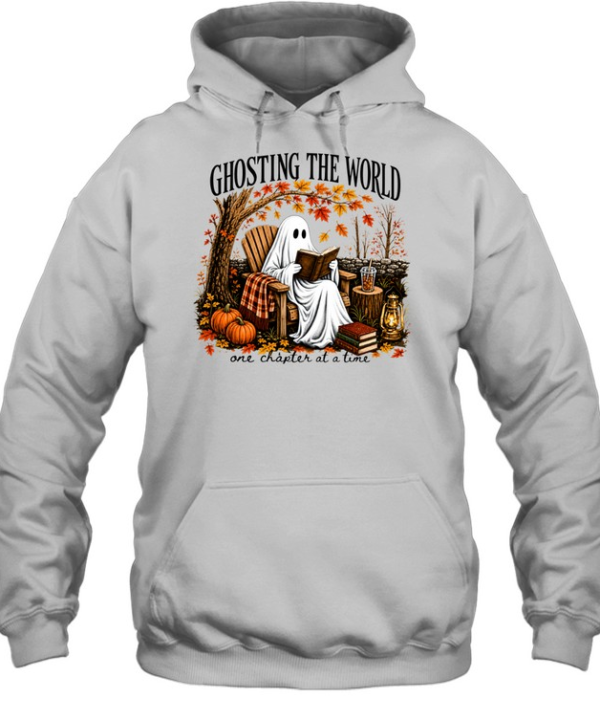 Ghosting The World Sublimation  Unisex Hoodie