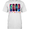 Horror Friends Neon  Classic Men's T-shirt