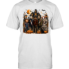 Horror Slasher Squad Haunted House Halloween Graphic  Classic Men's T-shirt