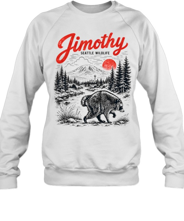 Jimothy Raccoon  Unisex Sweatshirt