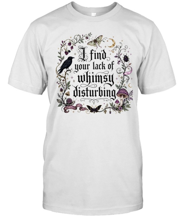 Lack of Whimsy Crow Fall  Classic Men's T-shirt