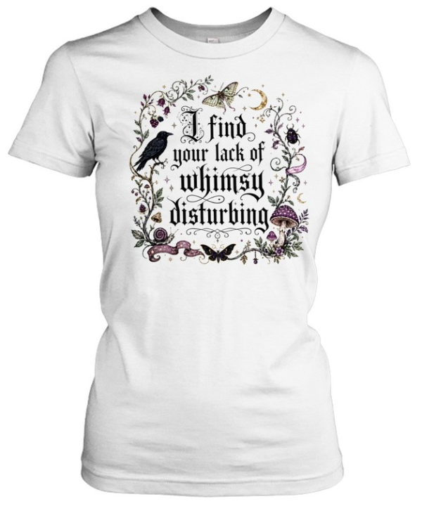 Lack of Whimsy Crow Fall  Classic Women's T-shirt