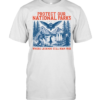 Protect Our National Parks Bigfoot Cryptid Legends Graphic  Classic Men's T-shirt