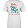 Relax Nothing Is Under Control Raccoon  Classic Men's T-shirt