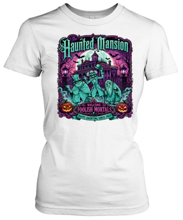 Retro The Haunted Mansion Halloween  Classic Women's T-shirt