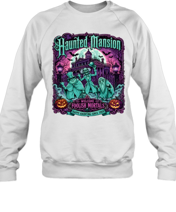 Retro The Haunted Mansion Halloween  Unisex Sweatshirt