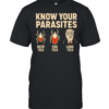 Robert De Niro Know Your Parasites Deer Tick Dog Tick Luna Tick Anti Trump  Classic Men's T-shirt