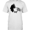 Skeleton Hand Boop Black Cat Cute Halloween  Classic Men's T-shirt