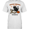 Spooky Biscuits Bakery Black Cat Kneading Ghost Dough  Classic Men's T-shirt