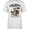 Spooky Biscuits Bakery Cat Kneading Dough Halloween  Classic Men's T-shirt