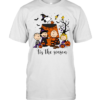 Tis The Season Peanuts Halloween Snoopy Doghouse Graphic  Classic Men's T-shirt