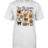 Tis The Season Spooky Halloween Flash Sheet Elements  Classic Men's T-shirt