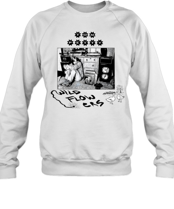 Tom Petty Wildflowers Retro Bedroom  Unisex Sweatshirt