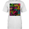 Vintage Universal Monsters Collage Dracula Frankenstein Halloween  Classic Men's T-shirt