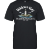 Widows Bay Massachusetts Est 1681 Vintage Coastal Lighthouse  Classic Men's T-shirt