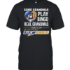Winnipeg Blue Bombers Some Grandmas Play Bingo Real Grandmas  Classic Men's T-shirt