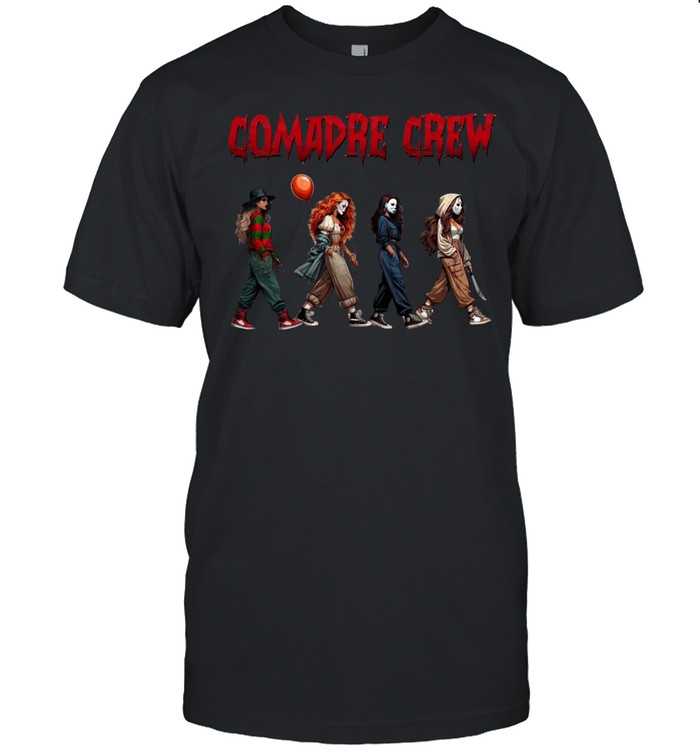 Comadre Crew Streetwear Slasher Girls Squad Halloween Graphic Classic Men's T-shirt Comadre Crew Streetwear Slasher Girls Squad Halloween Graphic Classic Men's T-shirt