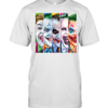 Evolution of Joker Clown Prince of Crime Halloween Comic Graphic  Classic Men's T-shirt