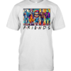 Horror Friends Streetwear Slasher Squad Drinking Coffee Halloween  Classic Men's T-shirt