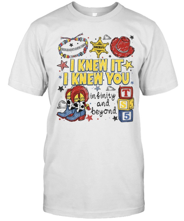 I Knew It I Knew You Toy Story Cowgirl Boots Sheriff Graphic Classic Men's T-shirt