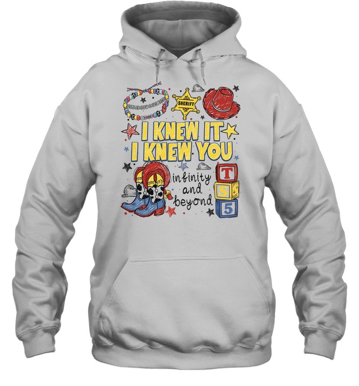 I Knew It I Knew You Toy Story Cowgirl Boots Sheriff Graphic Unisex Hoodie I Knew It I Knew You Toy Story Cowgirl Boots Sheriff Graphic Unisex Hoodie