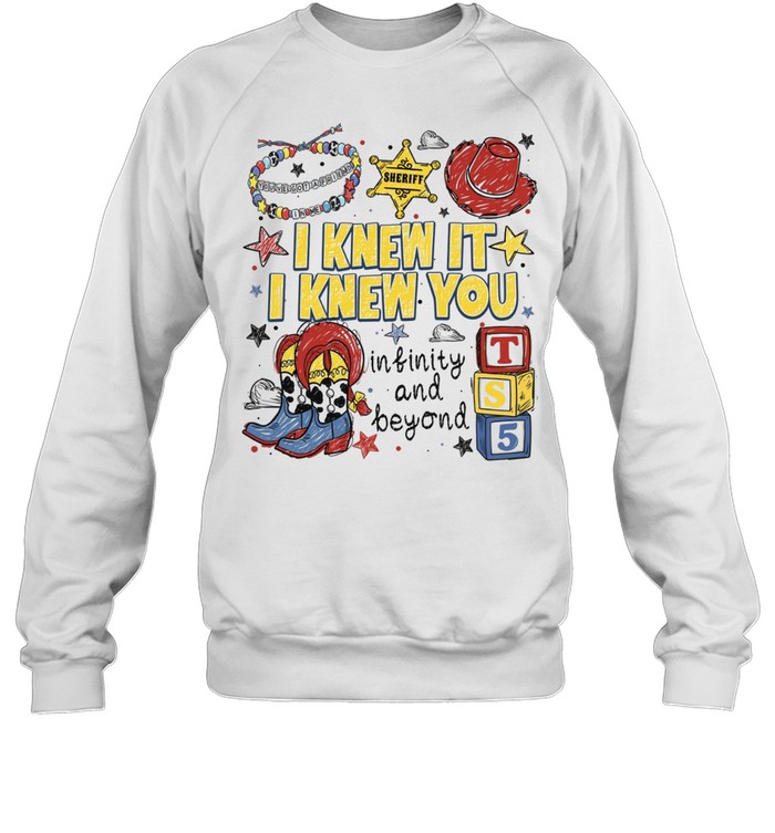 I Knew It I Knew You Toy Story Cowgirl Boots Sheriff Graphic Unisex Sweatshirt I Knew It I Knew You Toy Story Cowgirl Boots Sheriff Graphic Unisex Sweatshirt