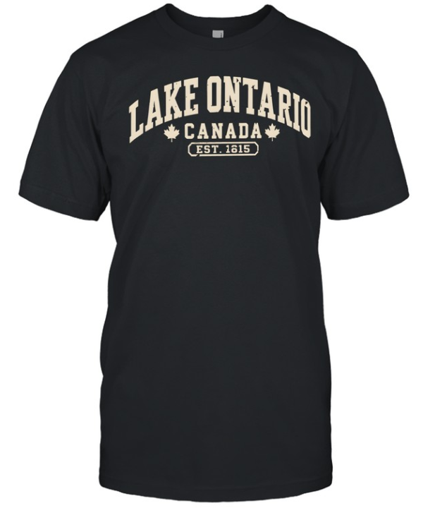 Lake Ontario Est 1615  Classic Men's T-shirt