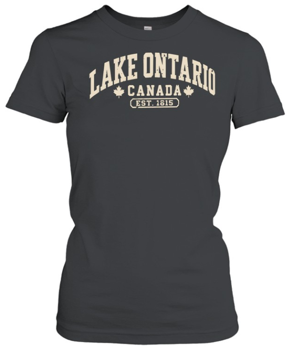 Lake Ontario Est 1615  Classic Women's T-shirt