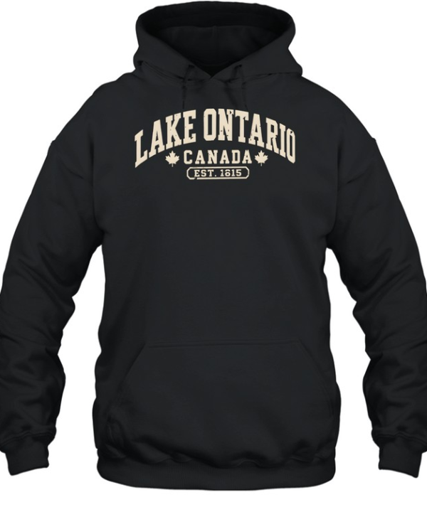 Lake Ontario Est 1615  Unisex Hoodie
