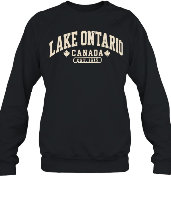 Lake Ontario Est 1615  Unisex Sweatshirt