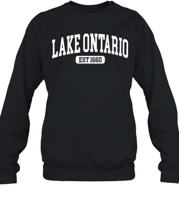 Lake Ontario Est. 1660  Unisex Sweatshirt