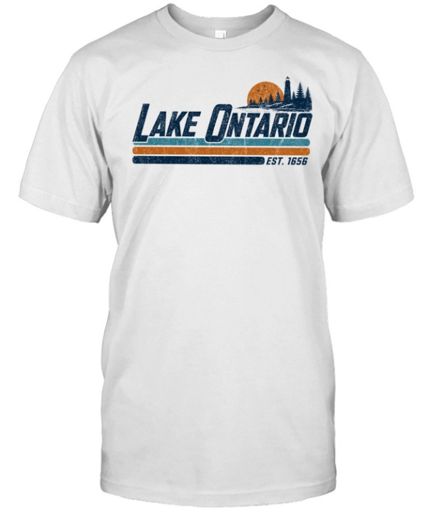 Lake Ontario Great Lakes  Classic Men's T-shirt