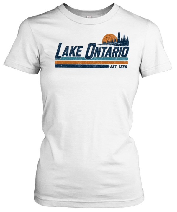 Lake Ontario Great Lakes  Classic Women's T-shirt