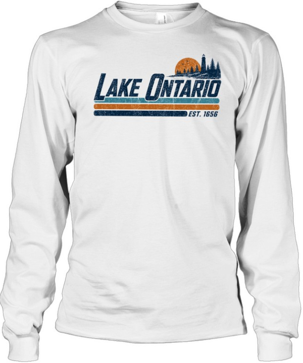 Lake Ontario Great Lakes  Long Sleeved T-shirt
