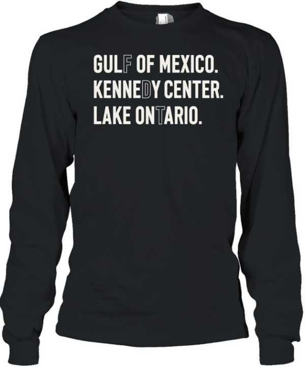 Lake Ontario  Gulf Of Mexico Tee Long Sleeved T-shirt
