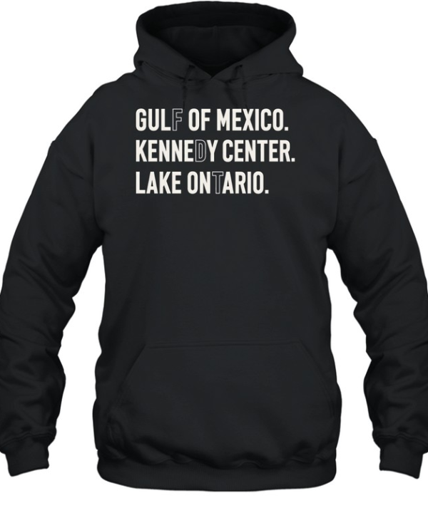 Lake Ontario  Gulf Of Mexico Tee Unisex Hoodie