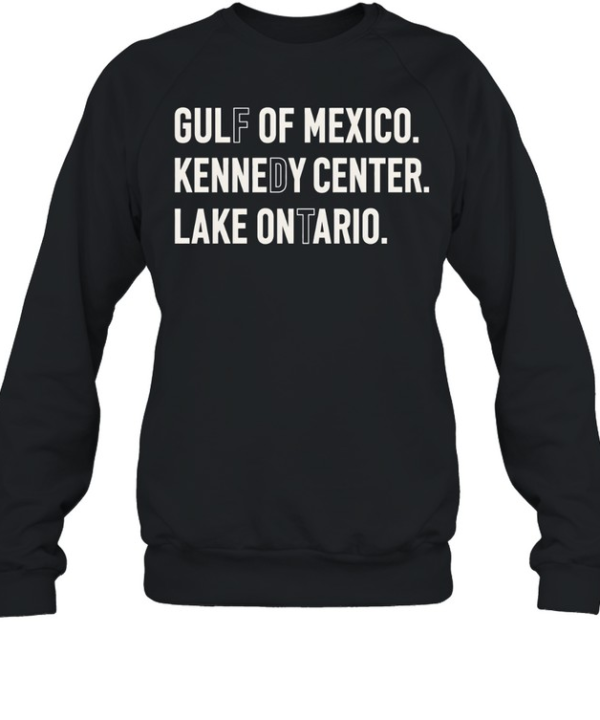 Lake Ontario  Gulf Of Mexico Tee Unisex Sweatshirt